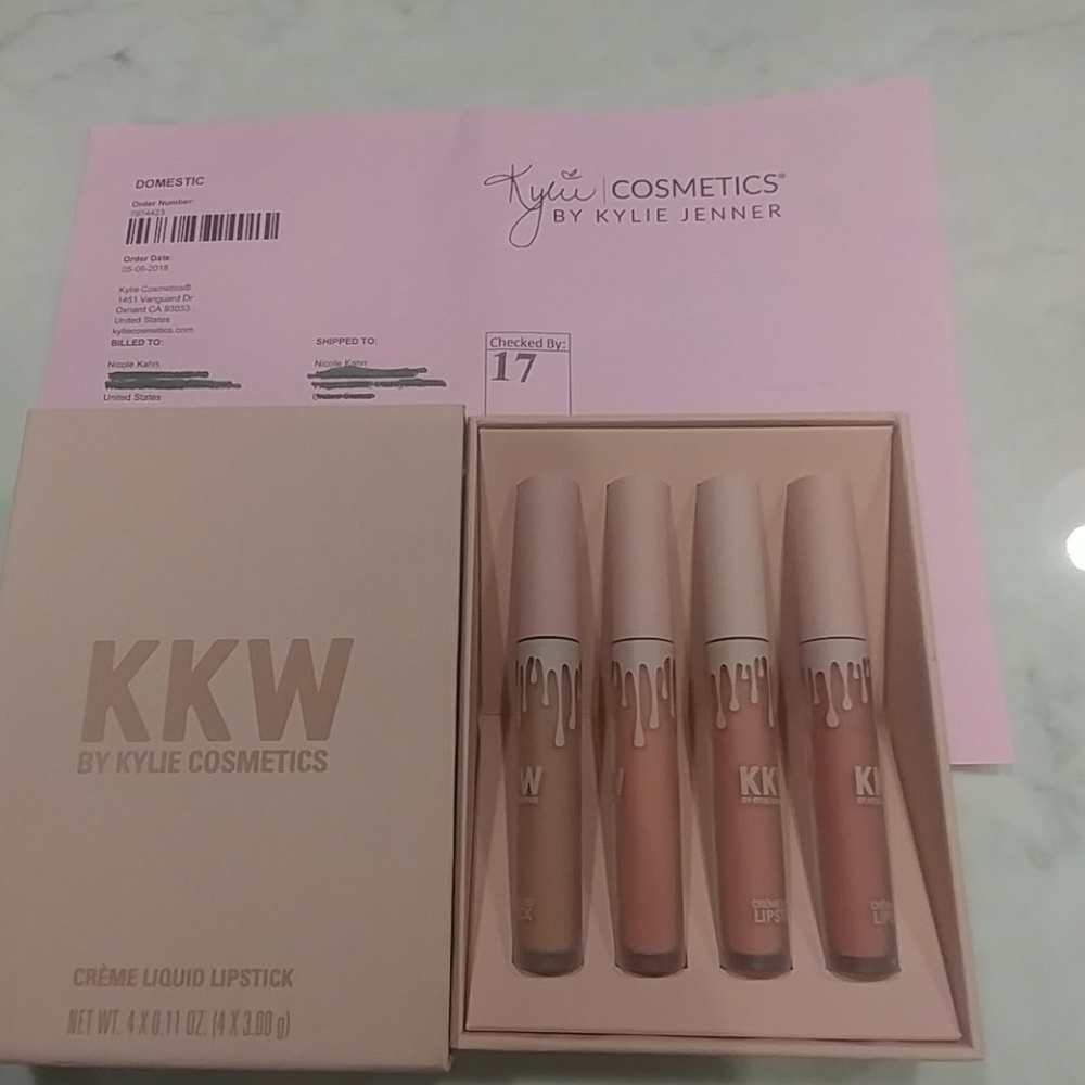 KKW by Kylie Cosmetics Creme Liquid Lipsticks